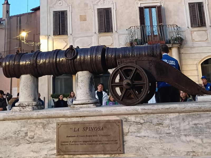 Il Cannone di Cesare Borgia a Rignano Flaminio